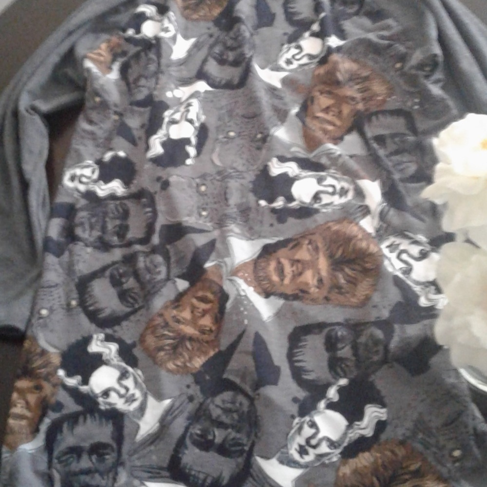 LulaRoe "Frankenstein & Bride" Shirt